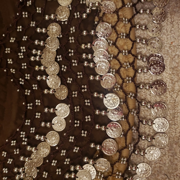 Real hand made belly dancing hip wrap - Picture 3 of 3
